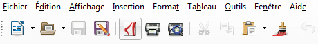 LibreOffice - Générer un fichier PDF 1 sur 2