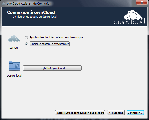 ownCloud - configuration 4