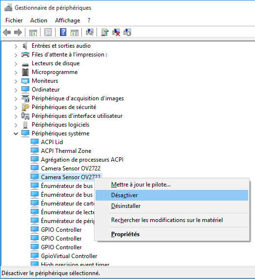 Windows 10 - Front camera 4 sur 5