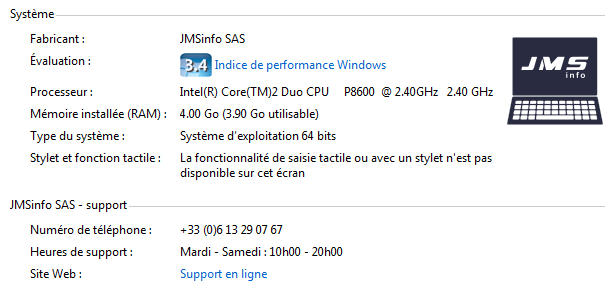 Aperçu OEM Windows