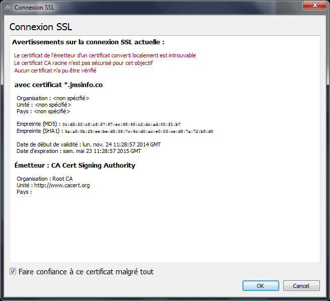 ownCloud - configuration 2