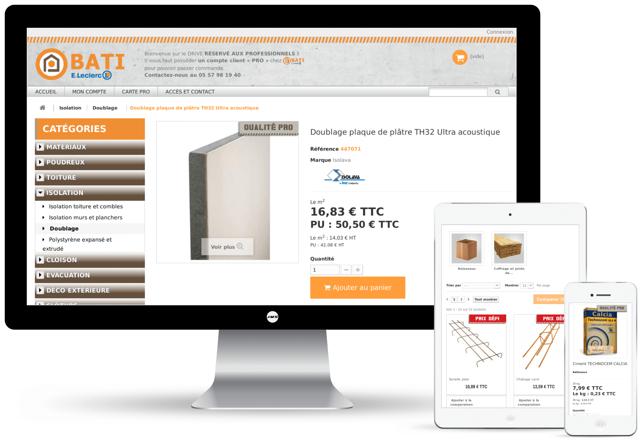 Bâti E.Leclerc Mazères